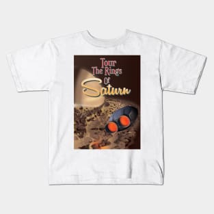 Tour the Rings of Saturn Kids T-Shirt